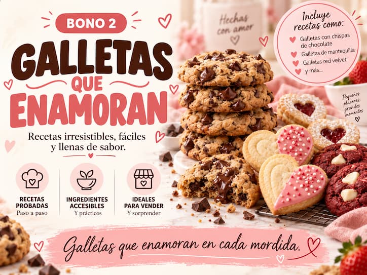 Galletas que Enamoran, recetas de galletas caseras